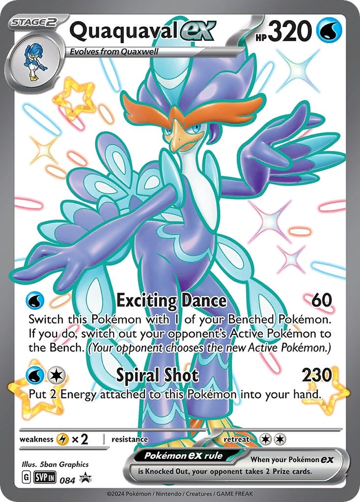 Image for Quaquaval ex - 084 (084) (SVP) - Pokemon