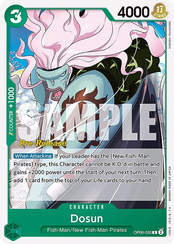 Image for Dosun (OP06-030) (OP06 PRE) - One Piece Card Game