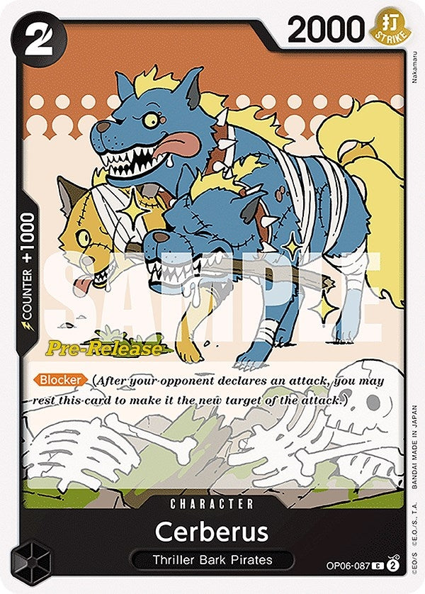 Image for Cerberus (OP06-087) (OP06 PRE) - One Piece Card Game