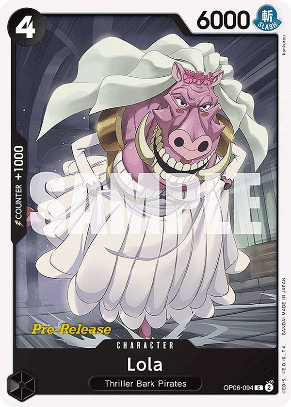 Image for Lola (OP06-094) (OP06 PRE) - One Piece Card Game