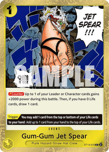 Gum-Gum Jet Spear (ST13-018) [Ultra Deck: The Three Brothers]