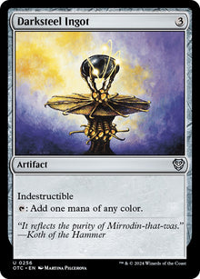 Darksteel Ingot [Outlaws of Thunder Junction Commander]