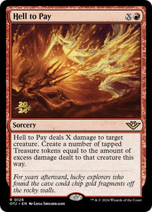 Hell to Pay [Outlaws of Thunder Junction Prerelease Promos]