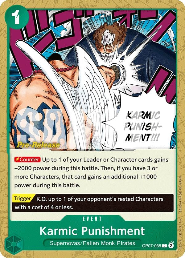 Image for Karmic Punishment (OP07-035) - One Piece Card Game