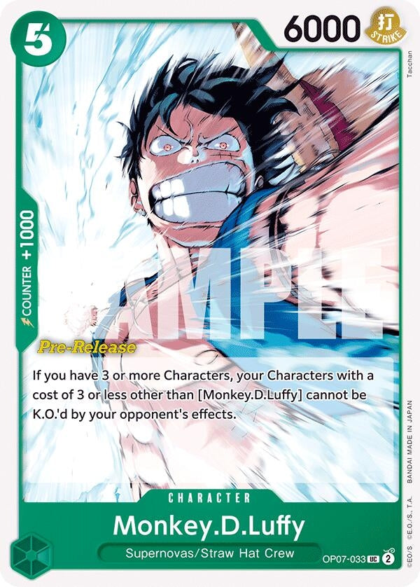 Image for Monkey.D.Luffy (033) (OP07-033) - One Piece Card Game