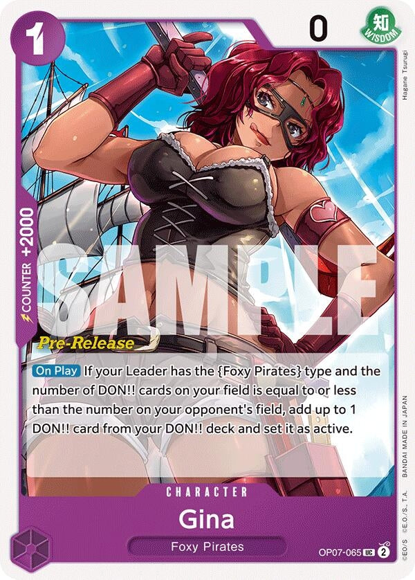 Image for Gina (OP07-065) - One Piece Card Game