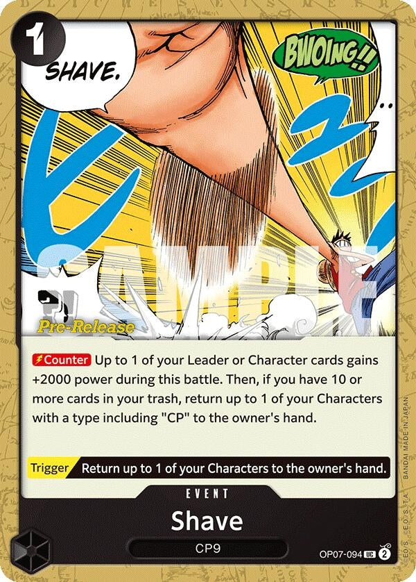Image for Shave (OP07-094) - One Piece Card Game