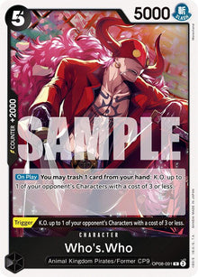 Whos.Who (OP08-091) [Two Legends]
