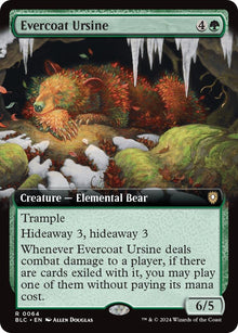 Image for Evercoat Ursine (Extended Art) (64) (BLC) - Magic: The Gathering