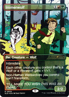 Image for Immerwolf (Rainbow Foil) (809) [Secret Lair Drop Series] - Magic: The Gathering