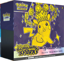 Image for Surging Sparks Pokemon Center Elite Trainer Box (Exclusive) - Pokemon