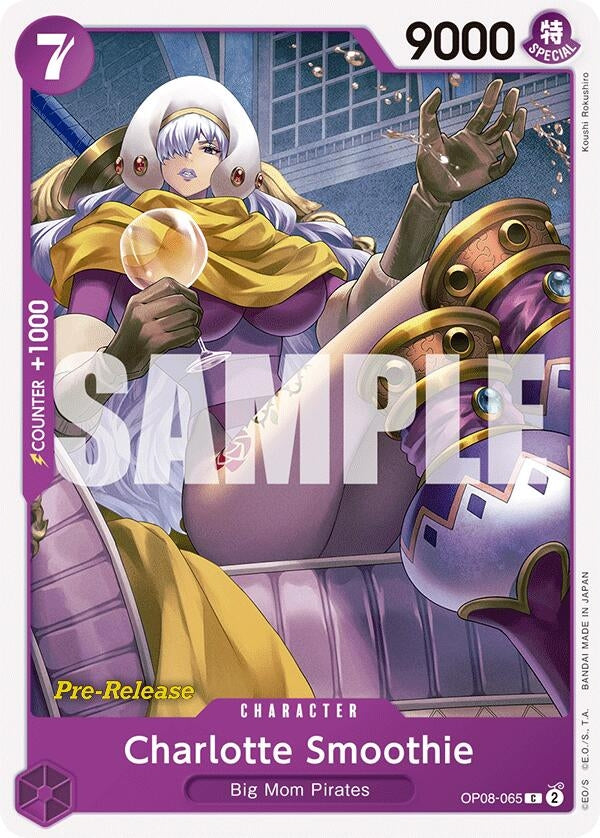 Image for Charlotte Smoothie (OP08-065) (OP08 PRE) - One Piece Card Game