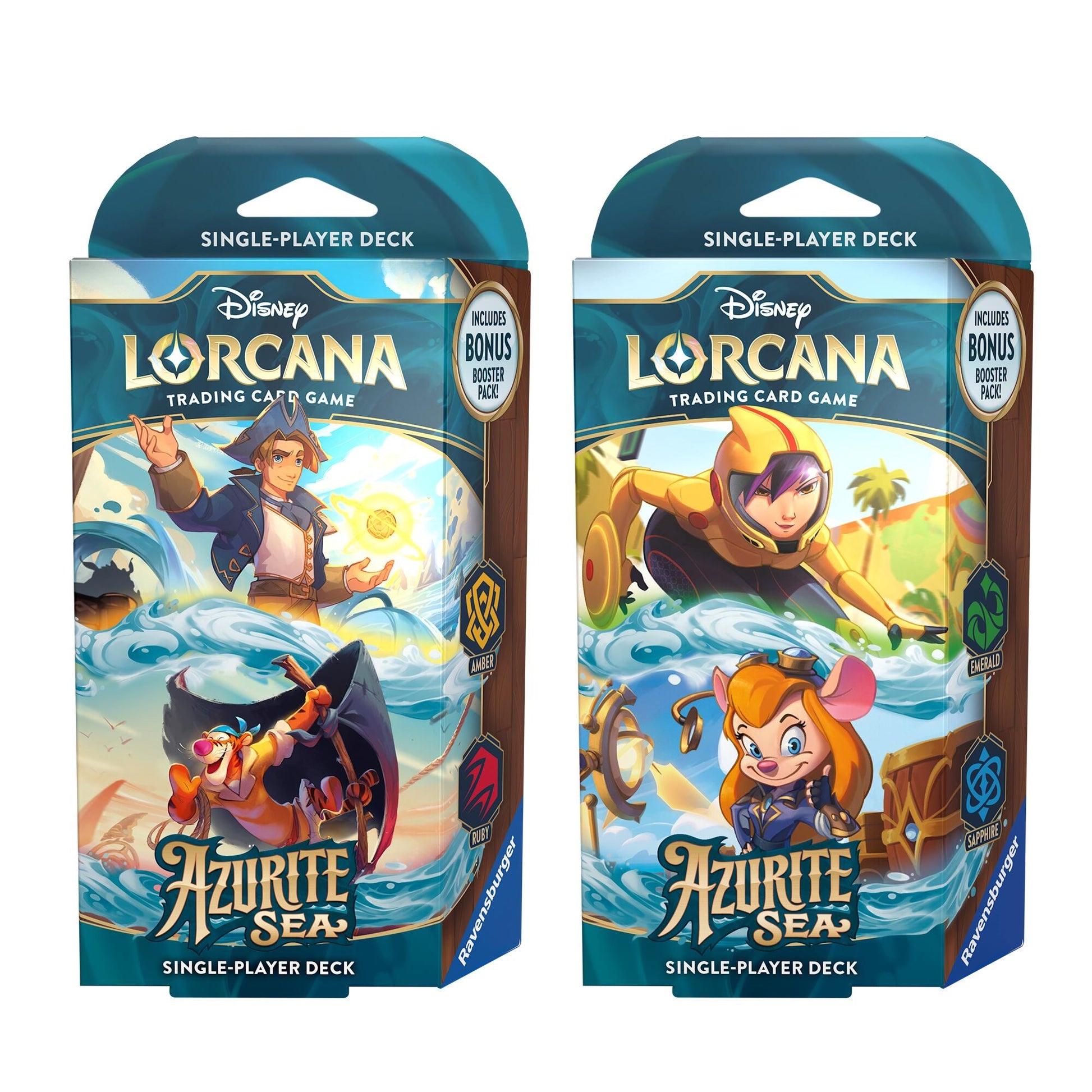 Image for Disney Lorcana: Azurite Sea Starter Deck [Set of 2] [6]