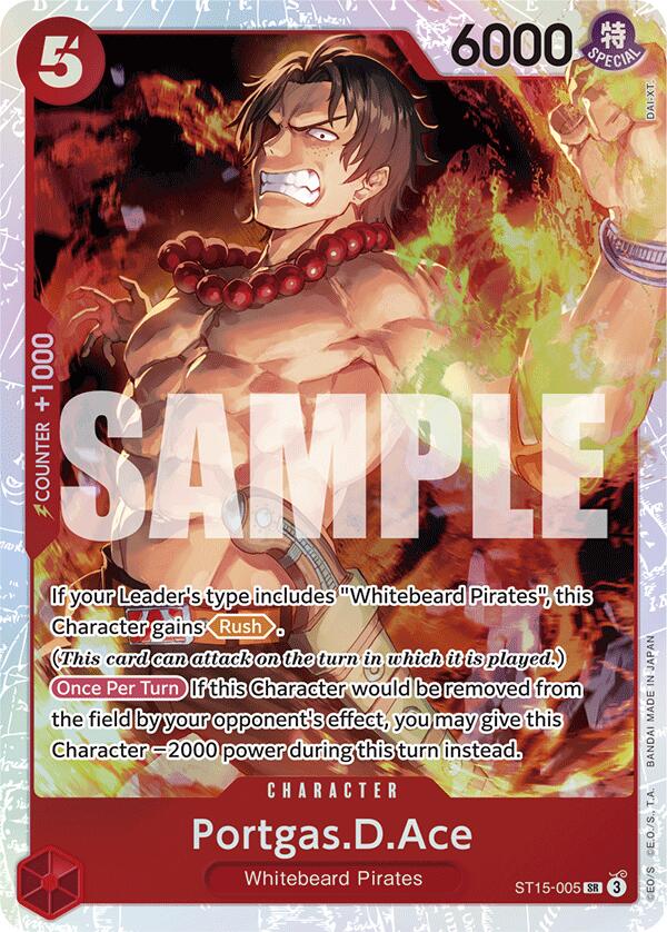 Portgas.D.Ace (ST15-005) [Starter Deck 15: RED Edward.Newgate]