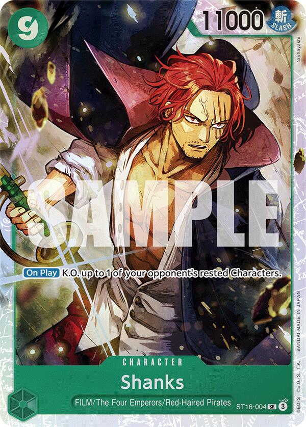 Shanks (ST16-004) [Starter Deck 16: GREEN Uta]