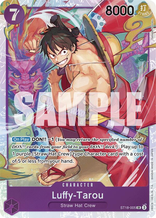 Luffy-Tarou (ST18-005) [Starter Deck 18: PURPLE Monkey.D.Luffy]
