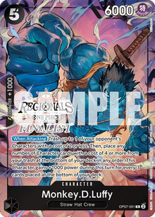 Monkey.D.Luffy (091) (Offline Regional 2024 Vol. 3) [Finalist]
