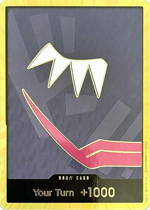 Image for DON!! Card (Rosinante) (Gold) (PRB-01) - One Piece Card Game