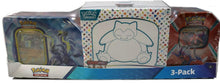 Image for Costco Pokemon Collector 3-Pack: Scarlet & Violet 151 ETB + Paldea Legends Tins - Pokemon