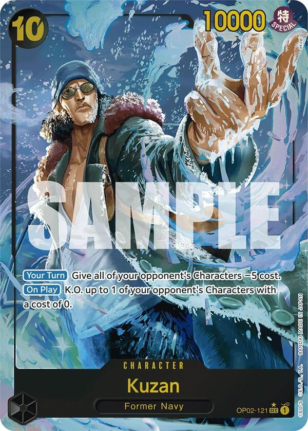Image for Kuzan (OP02-121) (Alternate Art) (OP02-121) (PRB-01) - One Piece Card Game