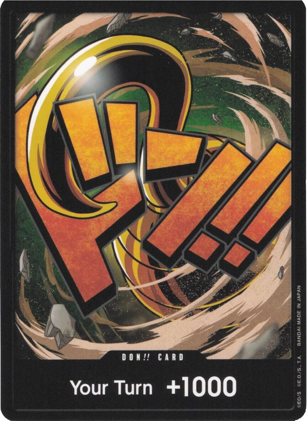 Image for DON!! Card (Crocodile) (PRB-01) - One Piece Card Game