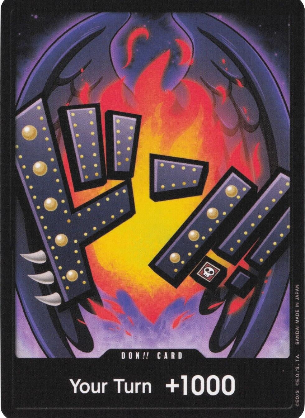 Image for DON!! Card (King) (PRB-01) - One Piece Card Game