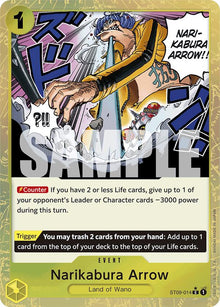 Narikabura Arrow (Textured Foil)