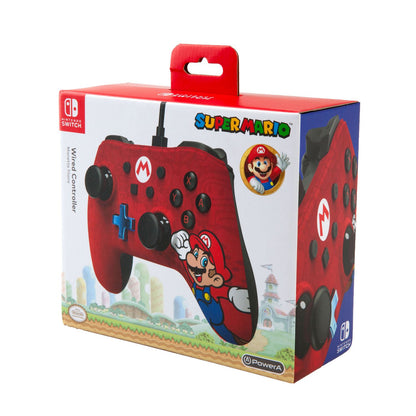 Nintendo Switch - PowerA Wired Controller - Mario