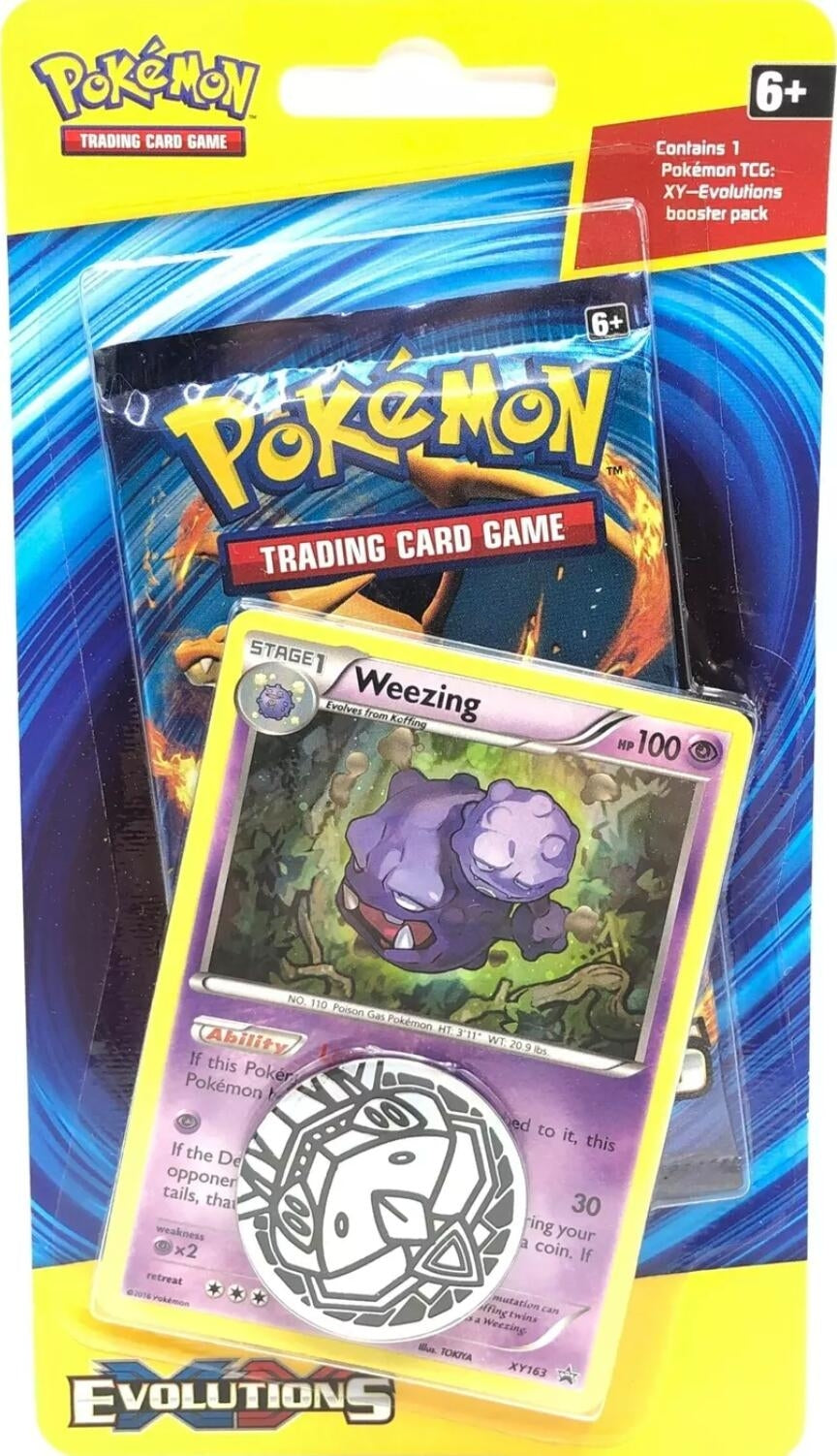 Image for XY Evolutions Single Pack Blister [Weezing] - Pokemon