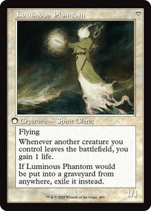 Lunarch Veteran // Luminous Phantom (Retro Frame) [Innistrad Remastered]