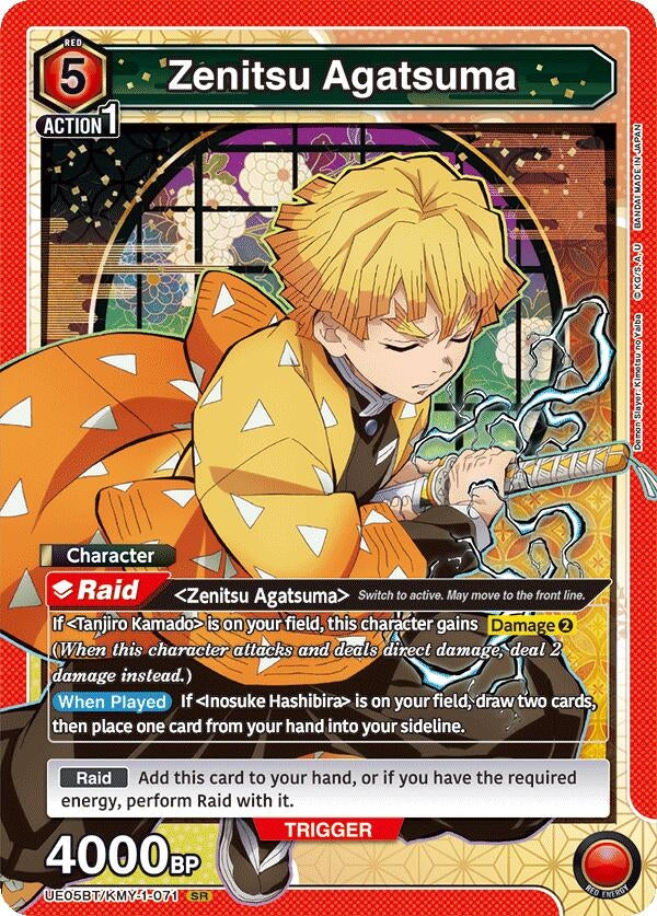 Zenitsu Agatsuma (071) (UE05BT/KMY-1-071) (UE05BT)
