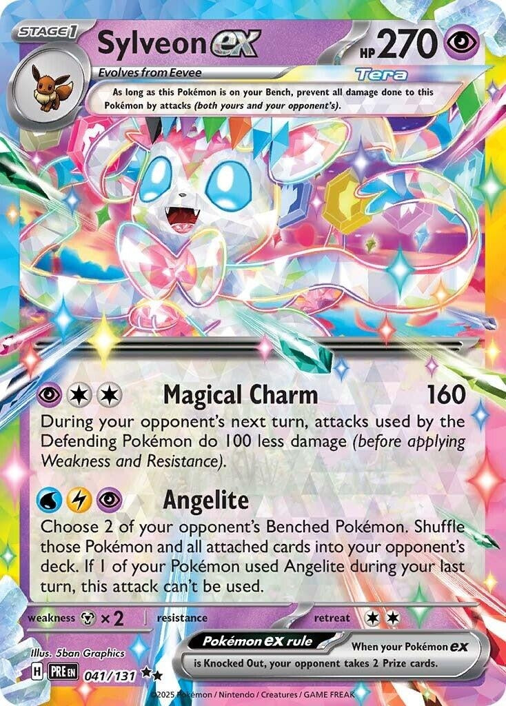 Sylveon ex (041/131) [Scarlet & Violet: Prismatic Evolutions]