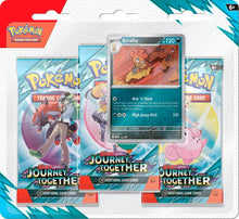 Image for Journey Together 3 Pack Blister [Scrafty] - Pokemon