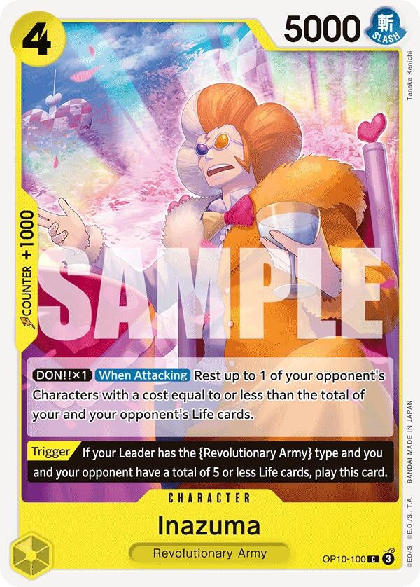 Image for Inazuma (OP10-100) - One Piece Card Game