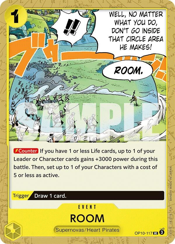 Image for ROOM (OP10-117) - One Piece Card Game