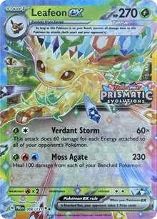 Leafeon ex - 006/131 (Prismatic Evolutions Stamp) (006/131) (Miscellaneous Cards & Products) (MCAP)