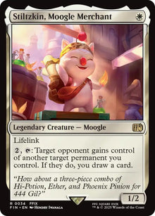 Image for Stiltzkin, Moogle Merchant (34) (FIN) - Magic: The Gathering