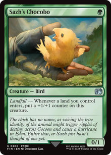 Image for Sazh's Chocobo (200) (FIN) - Magic: The Gathering