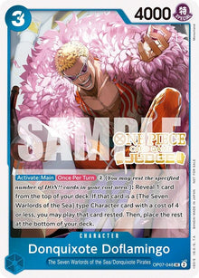 Image for Donquixote Doflamingo (Judge Pack Vol. 5) (OP07-048) (OP-PR) - One Piece Card Game