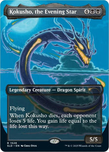 Image for Kokusho, the Evening Star (Rainbow Foil) (1528) [Secret Lair Drop Series] - Magic: The Gathering