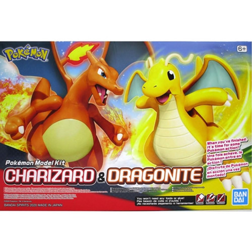 Pokemon Model Kit CHARIZARD & DRAGONITE