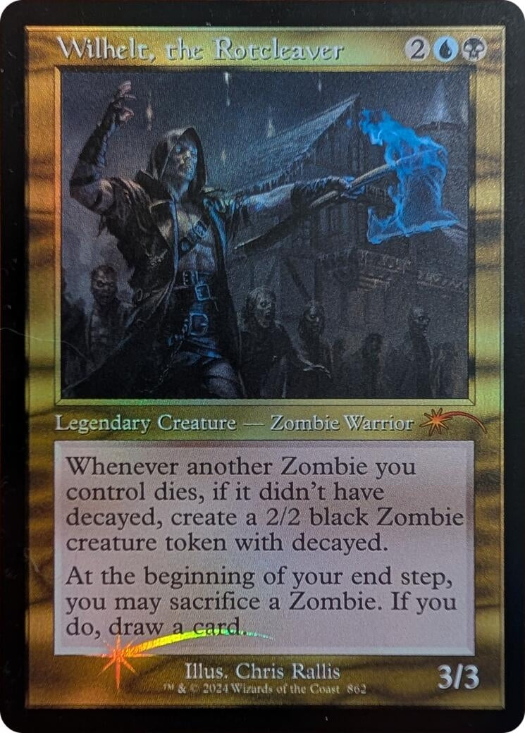 Image for Wilhelt, the Rotcleaver (Retro Frame) (862) [Secret Lair Drop Series] - Magic: The Gathering