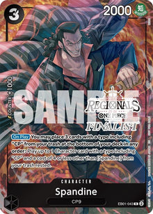 Spandine (Offline Regional Finalist Card Set 2025 Vol.1) (EB01-043) (OP-PR)