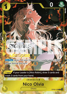 Nico Olvia (Offline Regional Champion Card Set 2025 Vol.1) (OP09-106) (OP-PR)