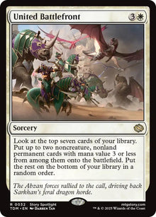Image for United Battlefront (32) (TDM) - Magic: The Gathering