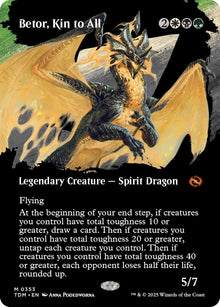 Image for Betor, Kin to All (Borderless) (353) (TDM) - Magic: The Gathering