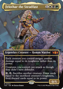 Felothar the Steadfast (Borderless) (4) (TDC)