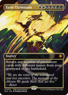 Image for Eerie Ultimatum (Borderless) (104) (SPG) - Magic: The Gathering