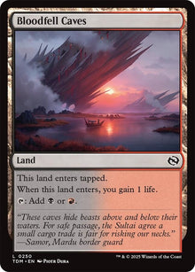 Image for Bloodfell Caves (250) (TDM) - Magic: The Gathering