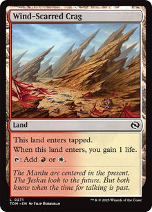Image for Wind-Scarred Crag (271) (TDM) - Magic: The Gathering